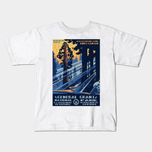 general grant alien invasion national park poster Kids T-Shirt